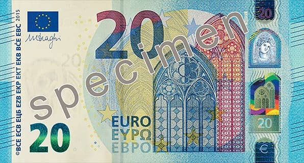 €20 — Europa series — Mario Draghi