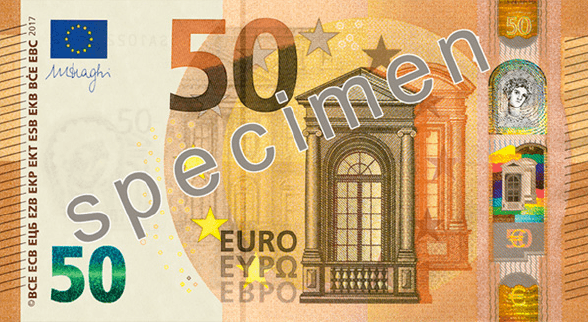 €50 — Europa series — Mario Draghi